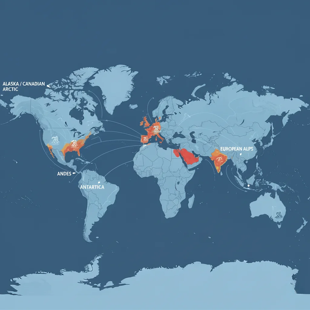 Regions Most Affected By Glacier Melting