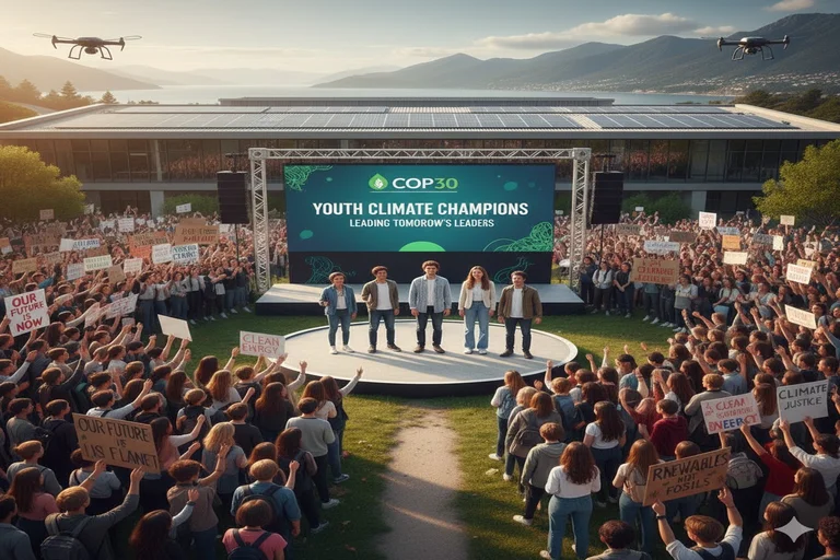 Youth Climate Champions COP30 Leading Tomorrow’s Leaders Youth Climate Champions COP30 Leading Tomorrow’s Leaders