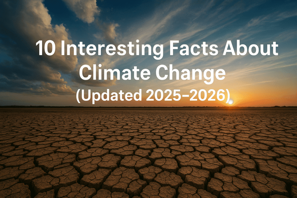 10 Interesting Facts About Climate Change Updated 2025–2026 10 Interesting Facts About Climate Change Updated 2025–2026