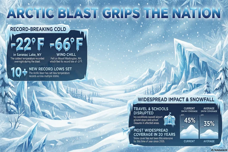 Arctic Blast Grips US Record Cold Slams Midwest And Northeast Arctic Blast Grips US Record Cold Slams Midwest And Northeast