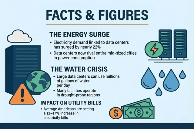 Environmental Impact Of U.S. Data Centers 2025 Facts & Figures