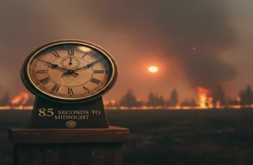 Doomsday Clock 2026 85 Seconds To Midnight Alert Explained