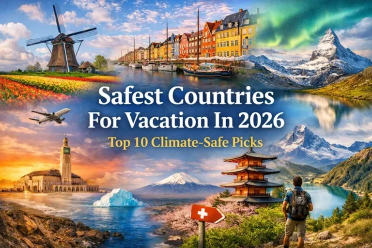 Safest Countries For Vacation In 2026 Top 10 Climate Safe Picks Safest Countries For Vacation In 2026 Top 10 Climate Safe Picks