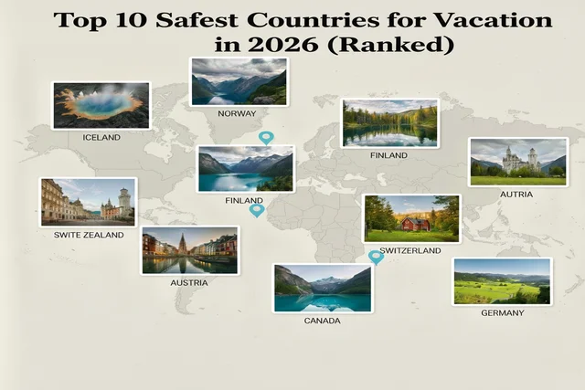 Top 10 Safest Countries for Vacation in 2026