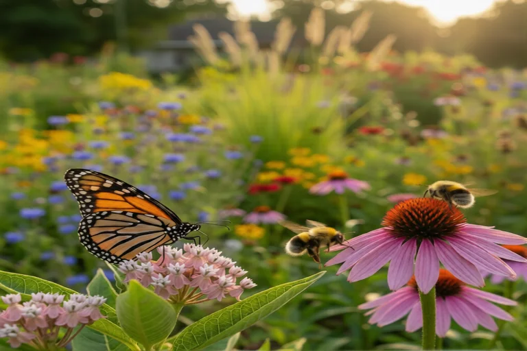 Pollinator Friendly Garden 10 Native Plants Bees And Butterflies