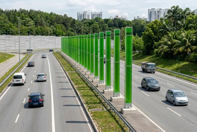 Singapore introduces Using Algae Panels