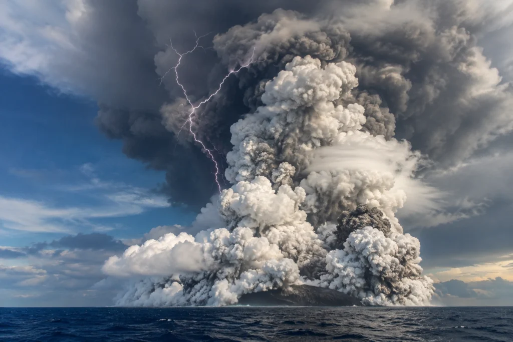 Hunga Tonga Eruption Destroyed Methane, Scientists Find Hunga Tonga Eruption Destroyed Methane, Scientists Find